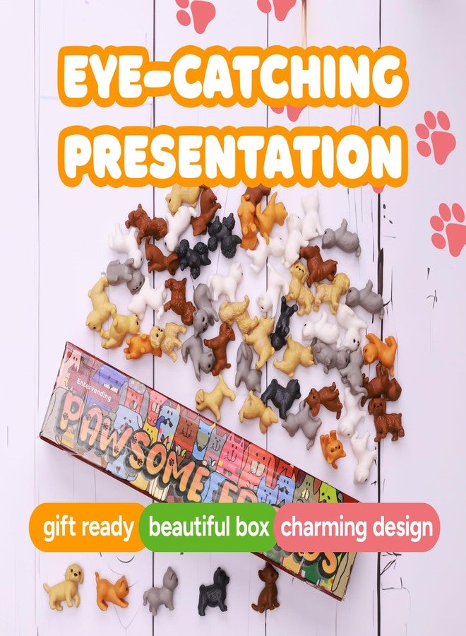 Entervending Tiny Dog and Cat Figurines for Kids - Small Animals Toys in Gift Box - Little Pet Toys - Tiny Plastic Toys for Classroom Prizes - 30Pcs - Easter Gifts for Kids - Image 4